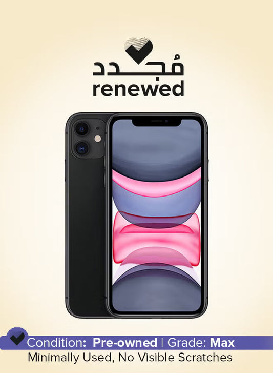 آيفون 11 256 جيجا أسود - مجدد